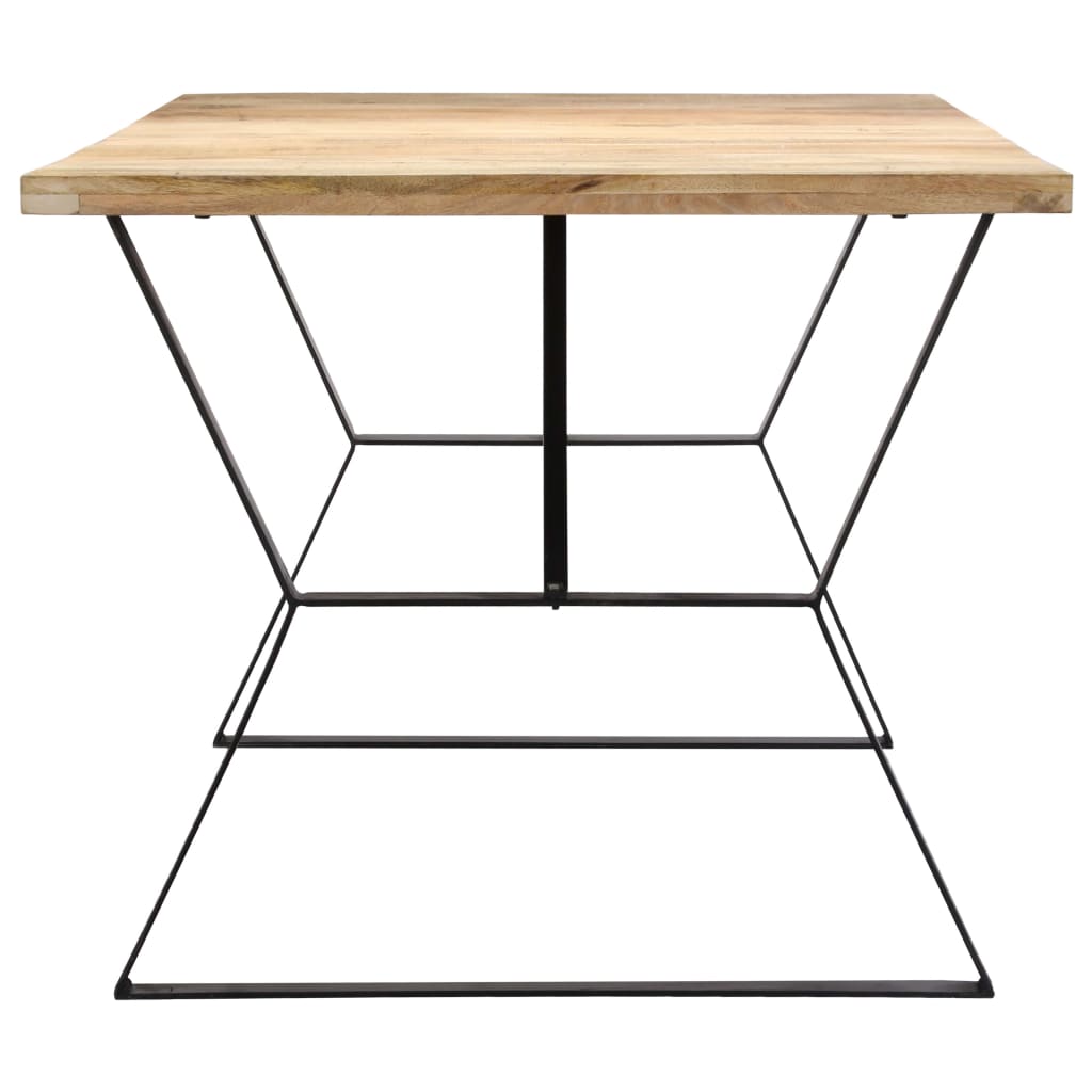 vidaXL Dining Table 70.8"x35.4"x29.9" Solid Mango Wood