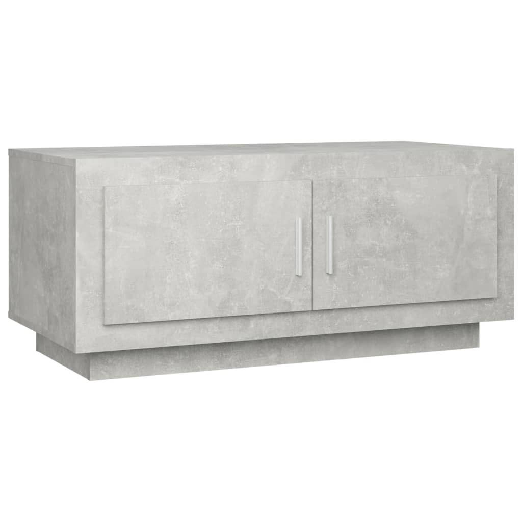 vidaXL Coffee Table Concrete Gray 40.2"x19.7"x17.7" Engineered Wood