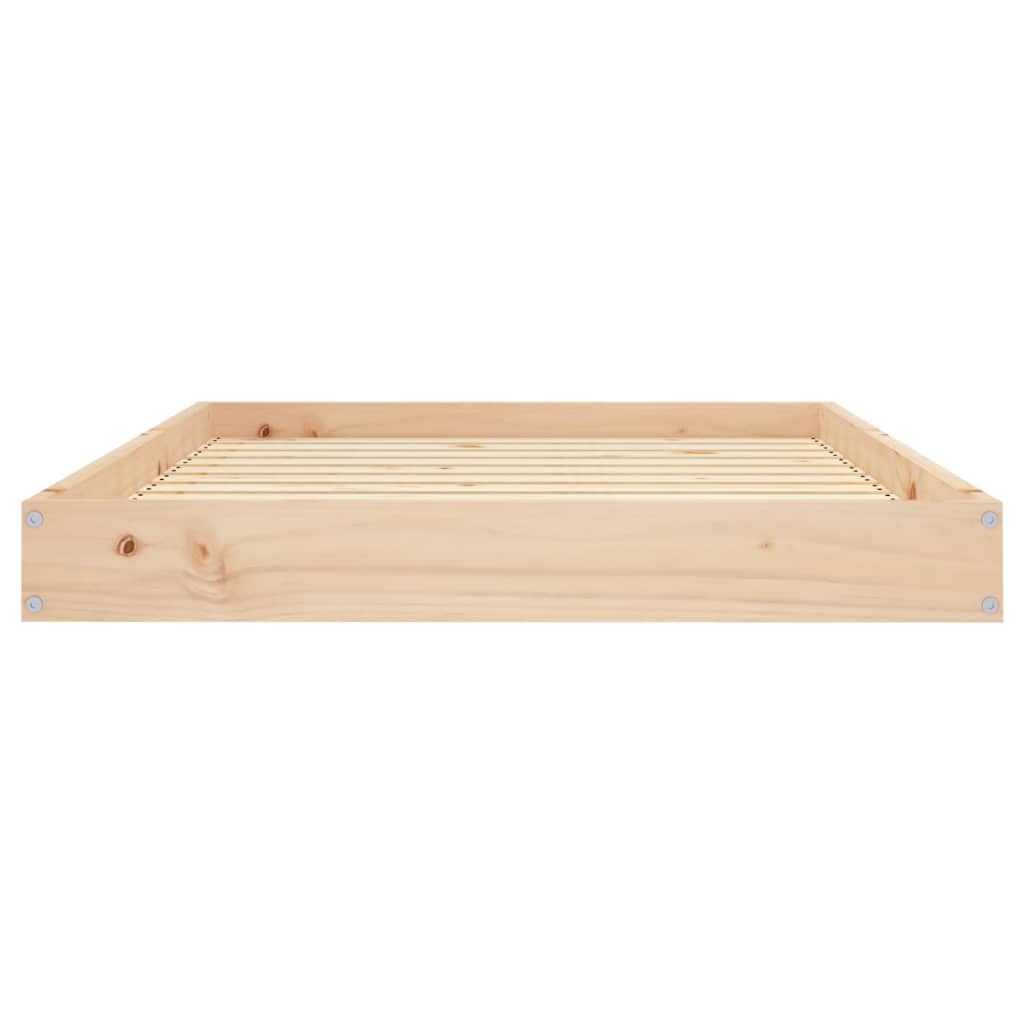 vidaXL Dog Bed 40"x29.1"x3.5" Solid Wood Pine