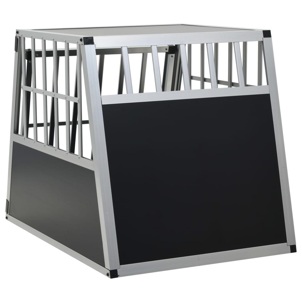 vidaXL Dog Cage with Single Door 25.6"x35.8"x27.4"