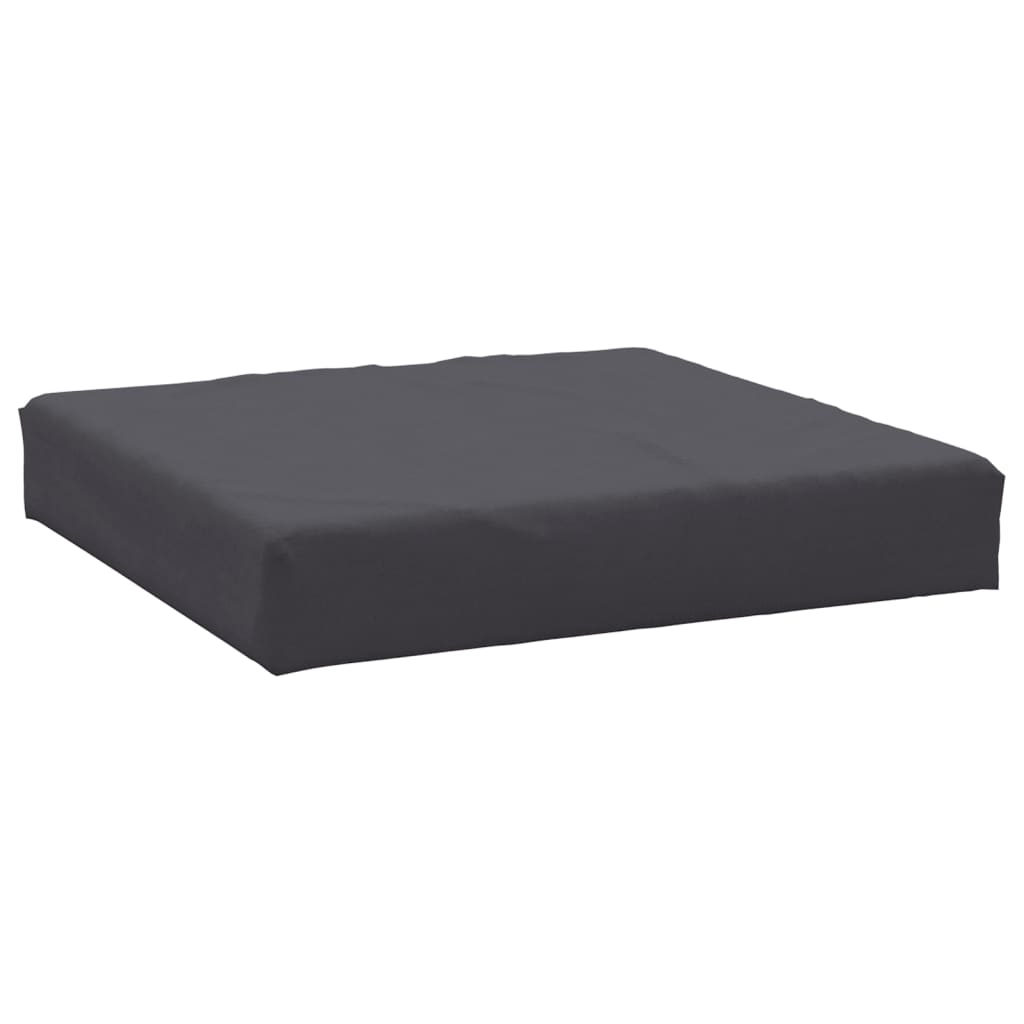 vidaXL Floor Pallet Cushion 23.6"x23.6"x2.4" Anthracite Fabric