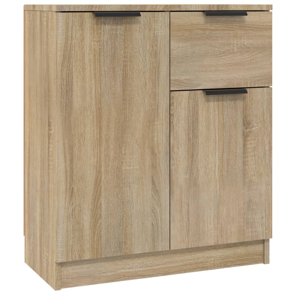vidaXL Sideboard Sonoma oak 23.6"x11.8"x27.6" Engineered Wood