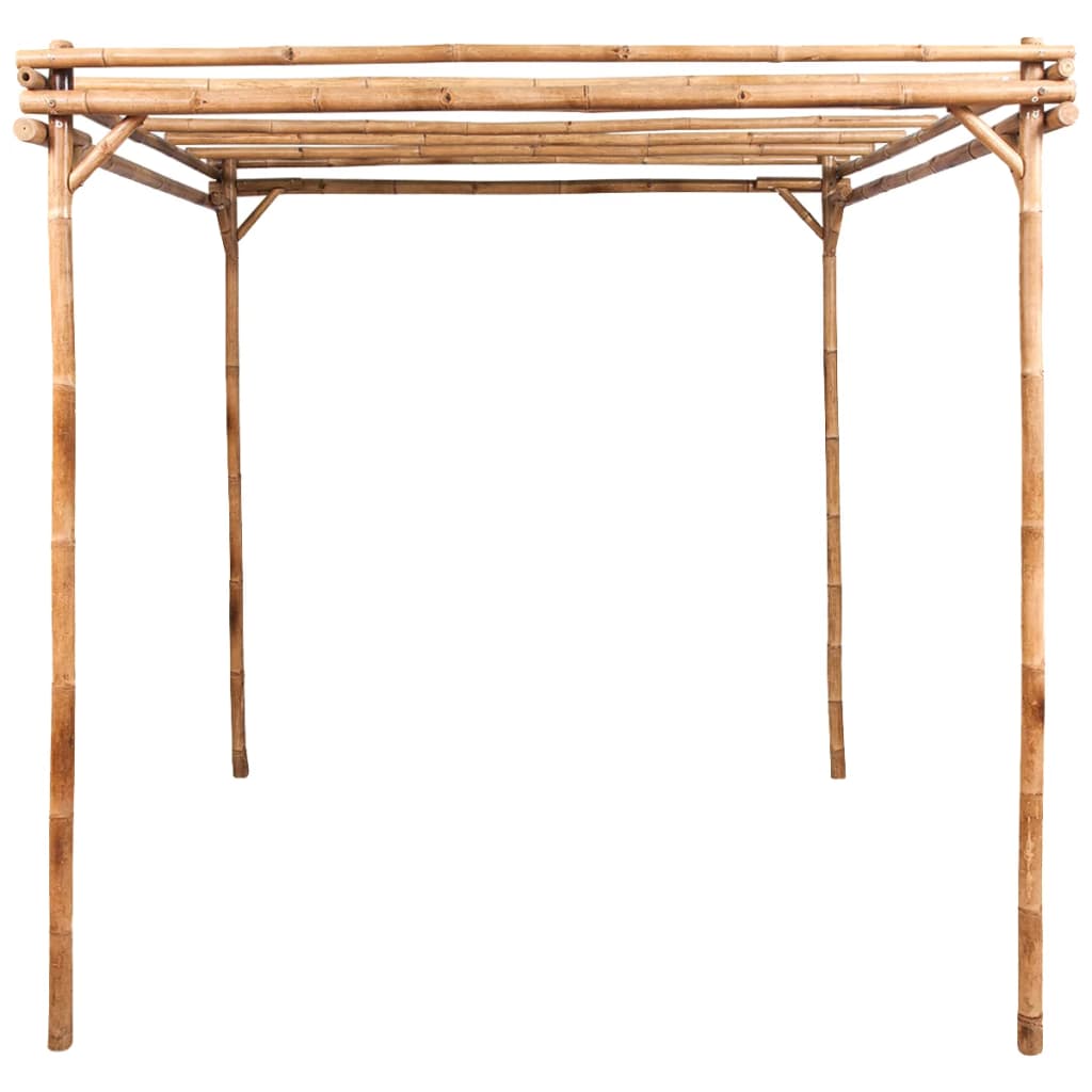 vidaXL Pergola Bamboo 67"x67"x86.6"