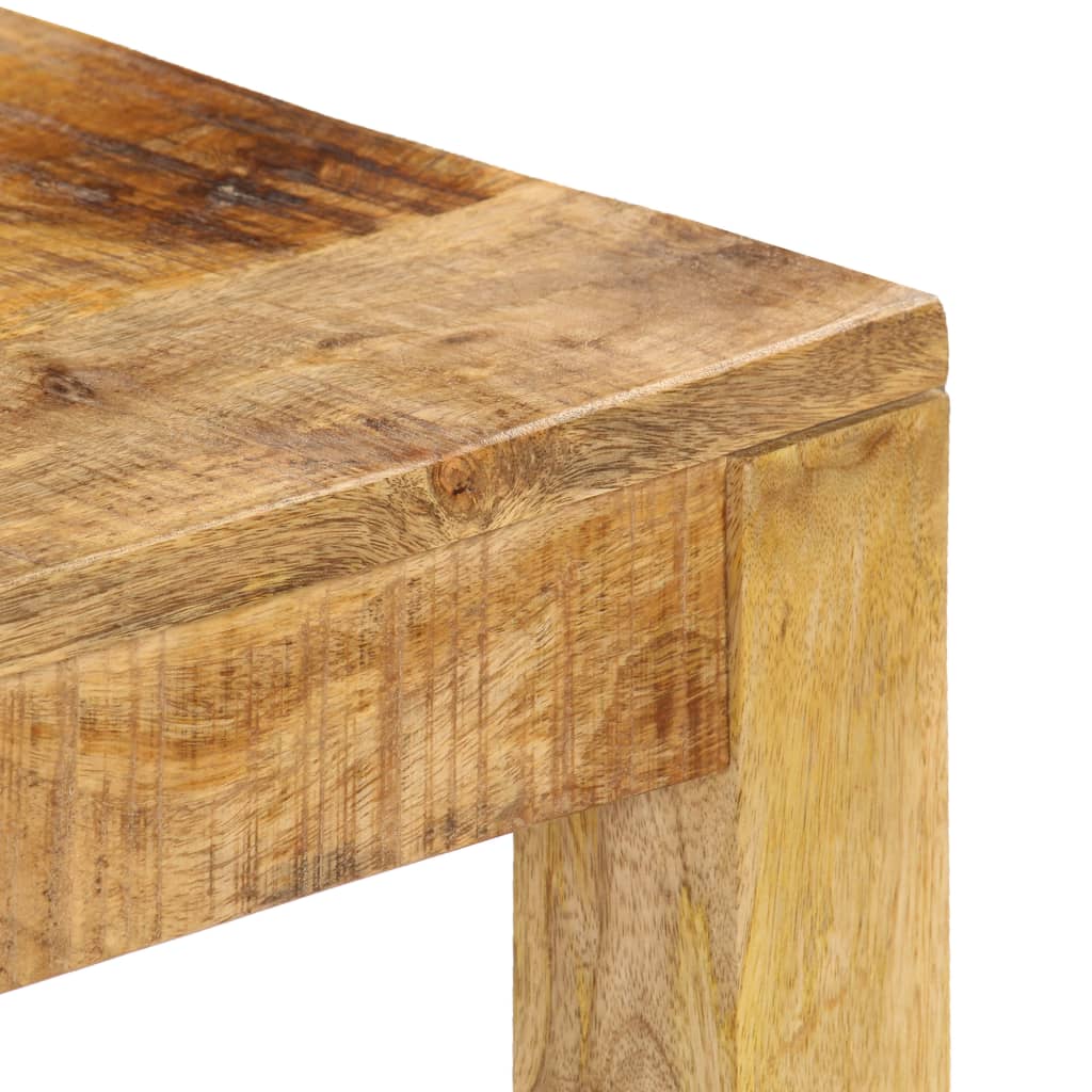 vidaXL Coffee Table 31.5"x31.5"x15.7" Solid Mango Wood