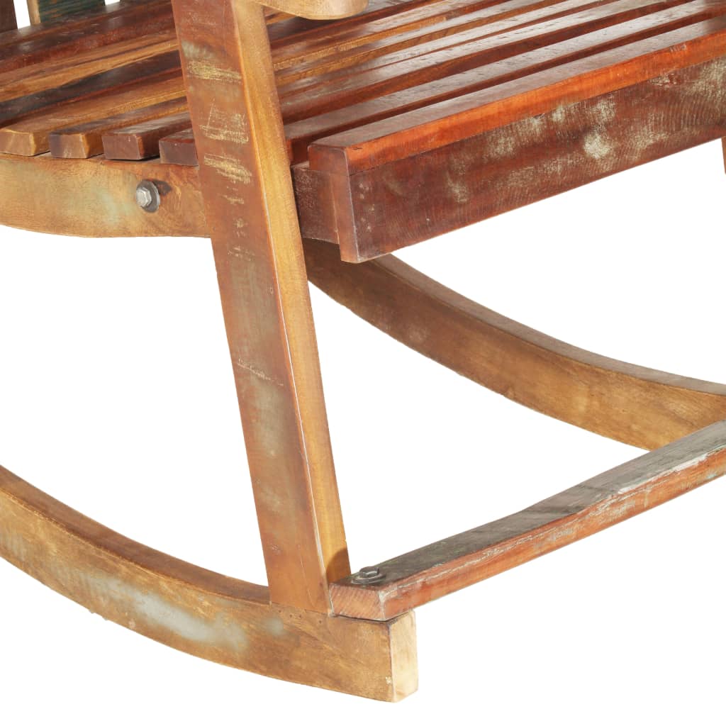 vidaXL Garden Rocking Chair Solid Reclaimed Wood