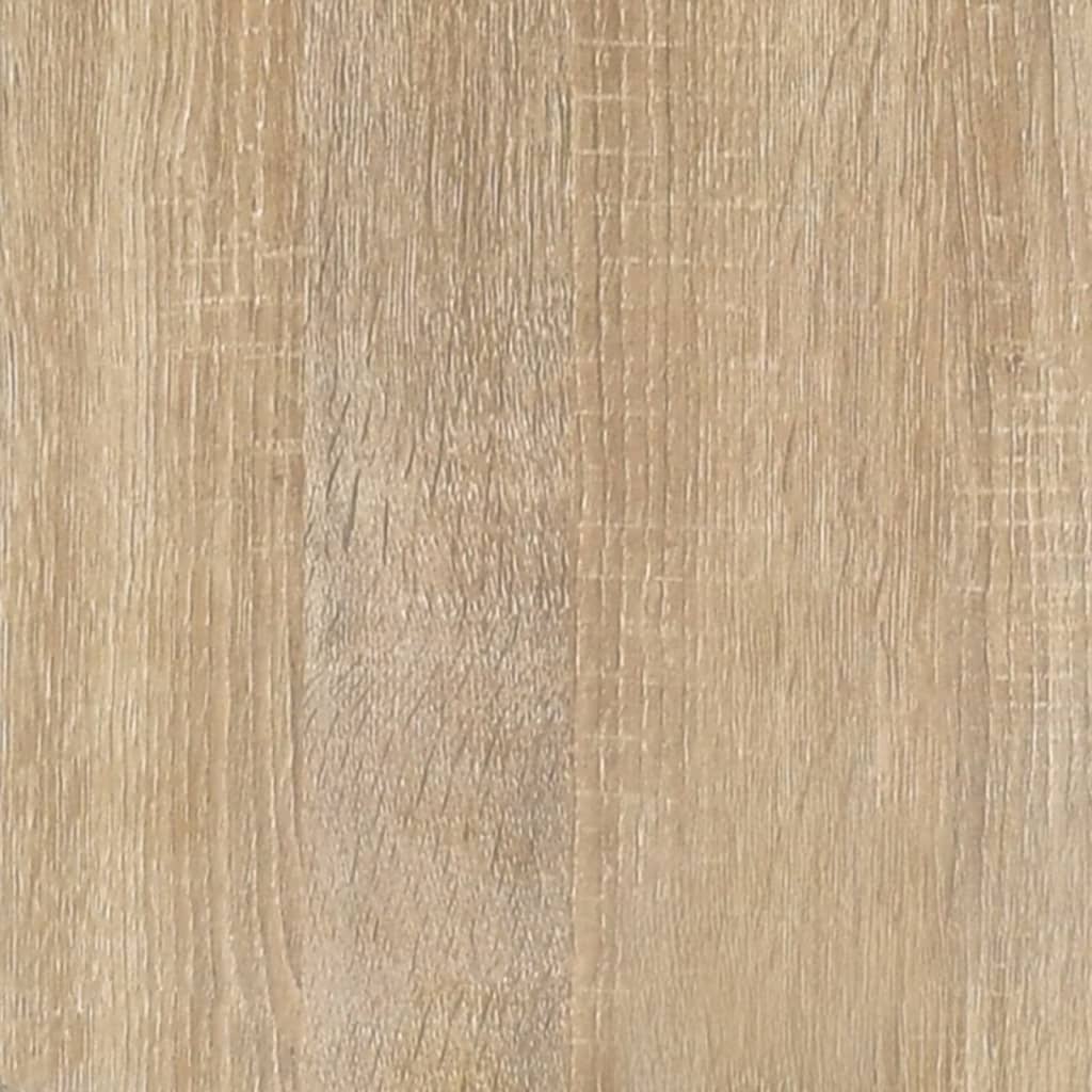 vidaXL Wall Cabinets 2 pcs Sonoma Oak 40.2"x11.8"x7.9" Engineered Wood