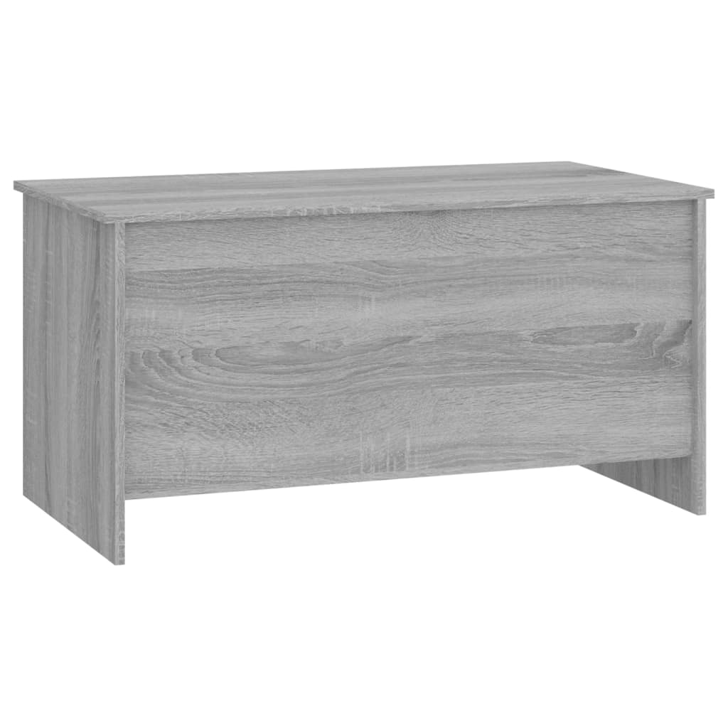 vidaXL Coffee Table Gray Sonoma 40.2"x21.9"x20.7" Engineered Wood