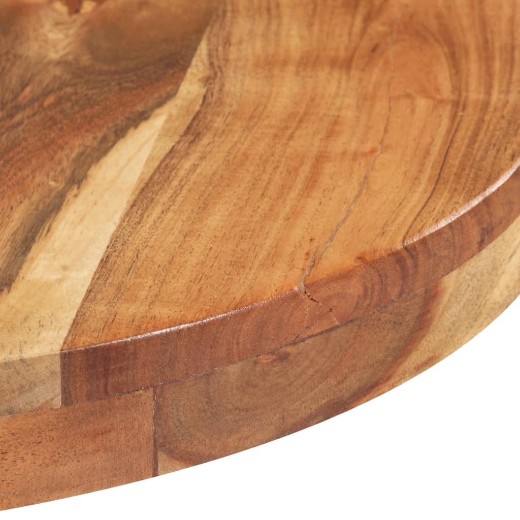 vidaXL Bistro Table Round Ø31.5"x29.5" Solid Acacia Wood