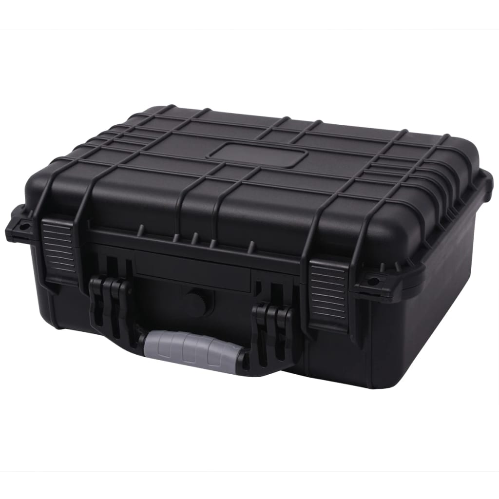 vidaXL Protective Equipment Case 16"x13"x6.9" Black