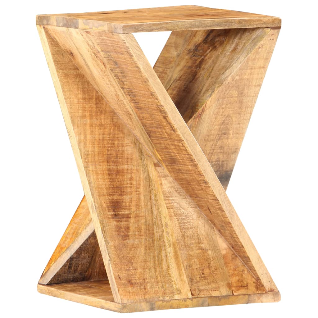 vidaXL Side Table 13.8"x13.8"x21.7" Solid Mango Wood