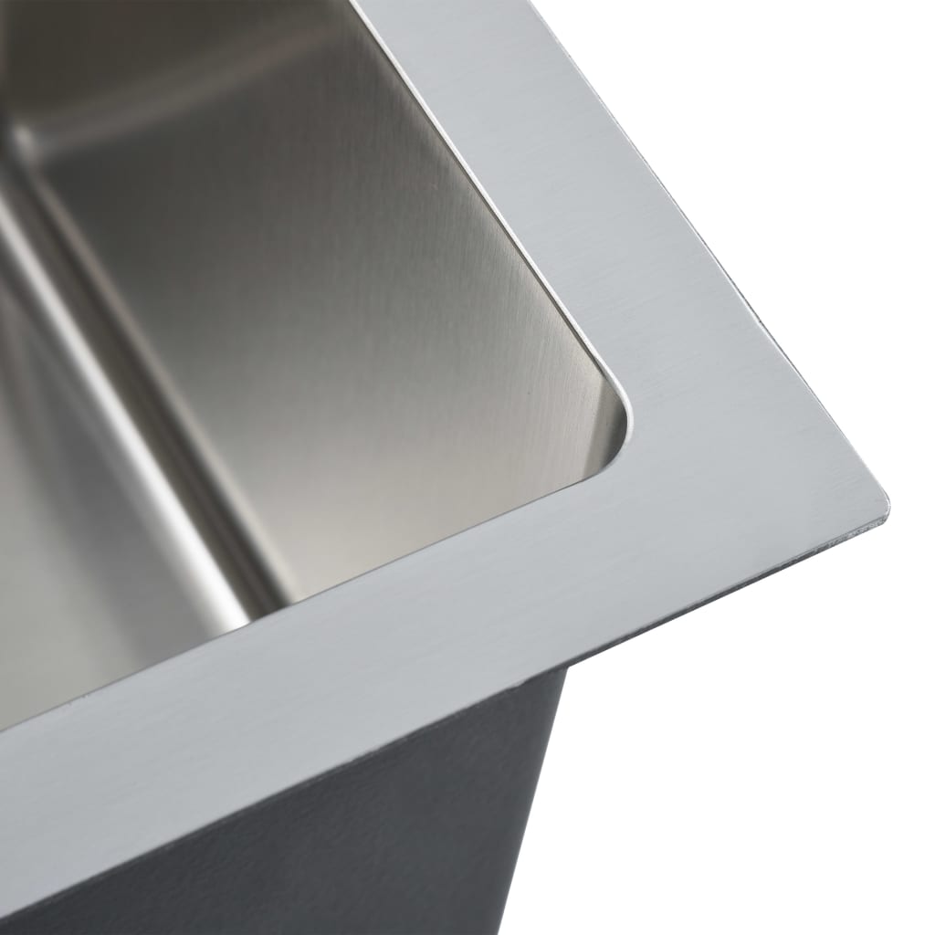 vidaXL Kitchen Sink Stainless Steel
