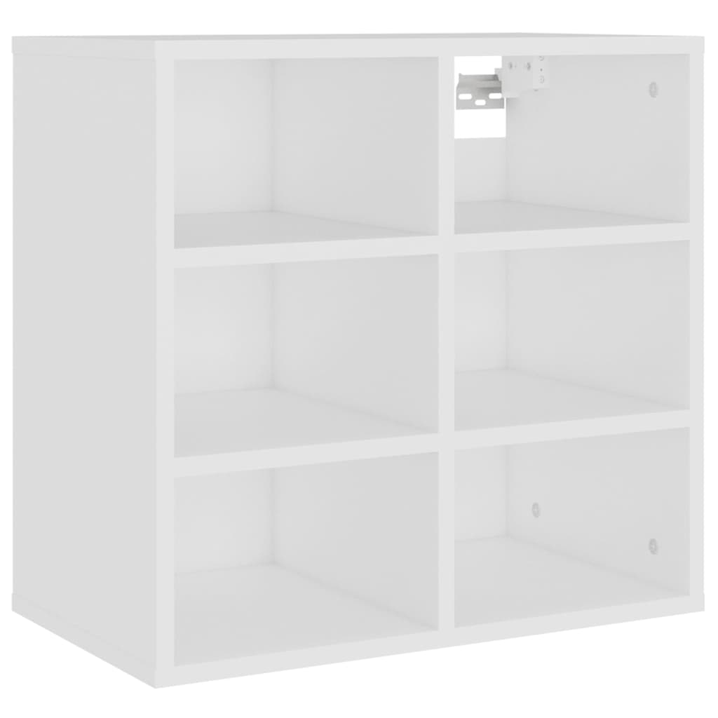 vidaXL Shoe Cabinets 2 pcs White 20.7"x11.8"x19.7"