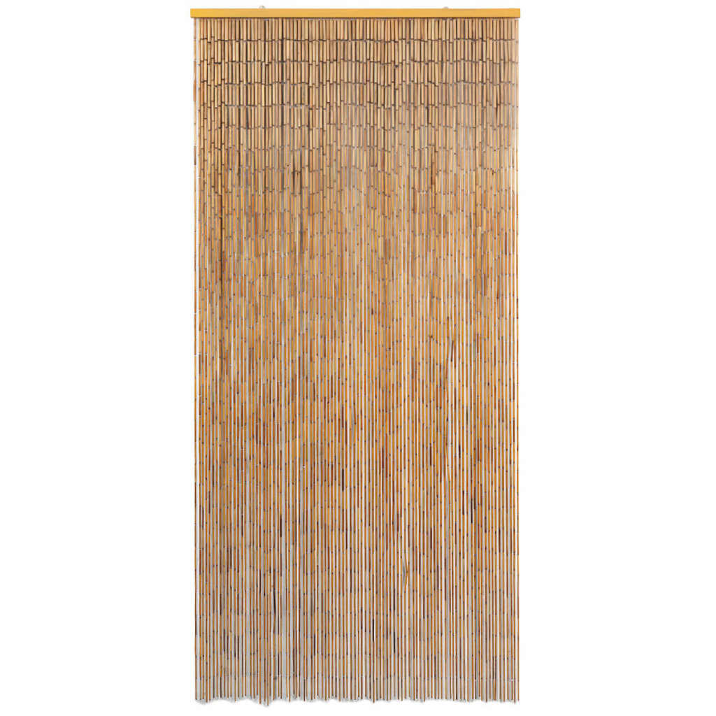 vidaXL Door Curtain Bamboo 35.4"x78.7"
