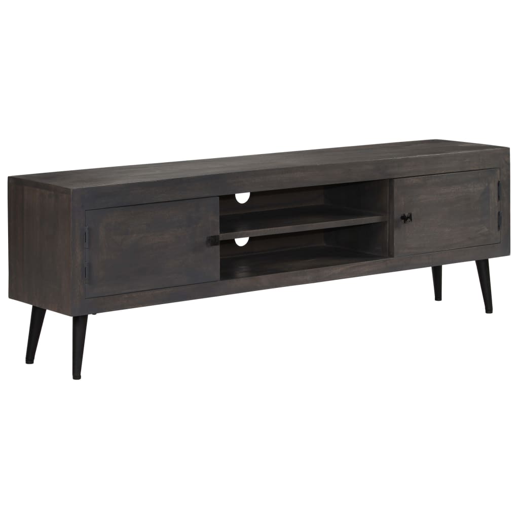 vidaXL TV Stand Solid Wood Mango 55.1"x11.8"x17.7"