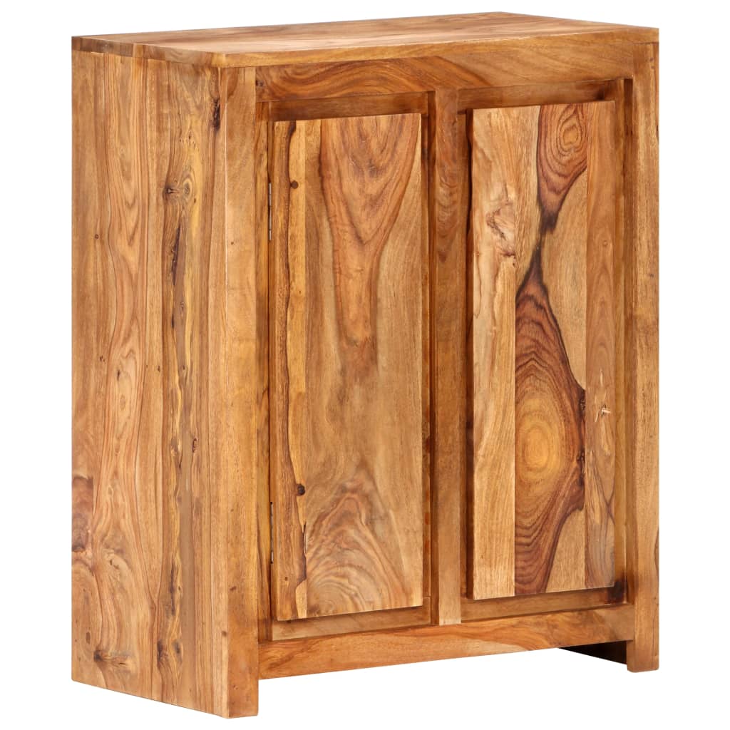 vidaXL Sideboard 23.6"x13"x29.5" Solid Wood Acacia