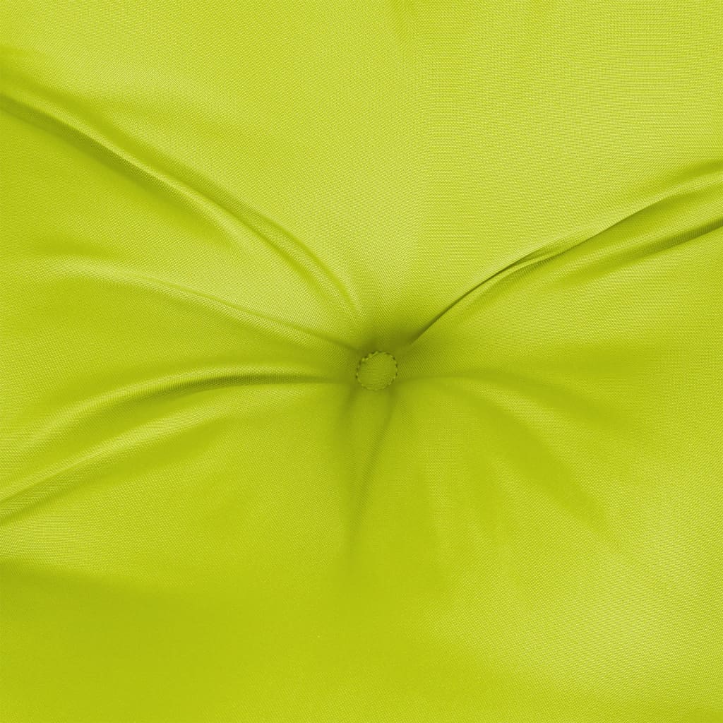 vidaXL Chair Cushions 6 pcs Bright Green 19.7"x19.7"x2.8" Oxford Fabric