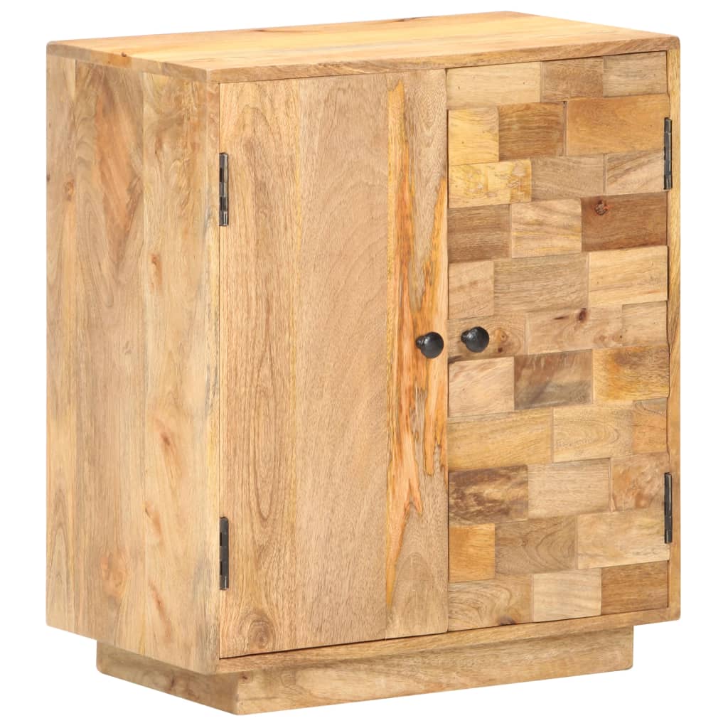 vidaXL Sideboard 23.6"x13.8"x27.6" Solid Mango Wood