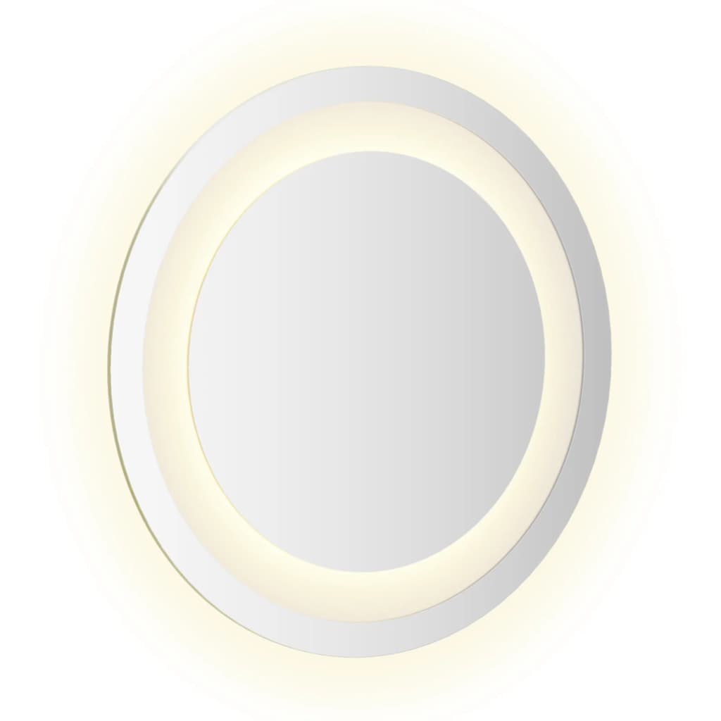 vidaXL LED Bathroom Mirror 11.8" Round
