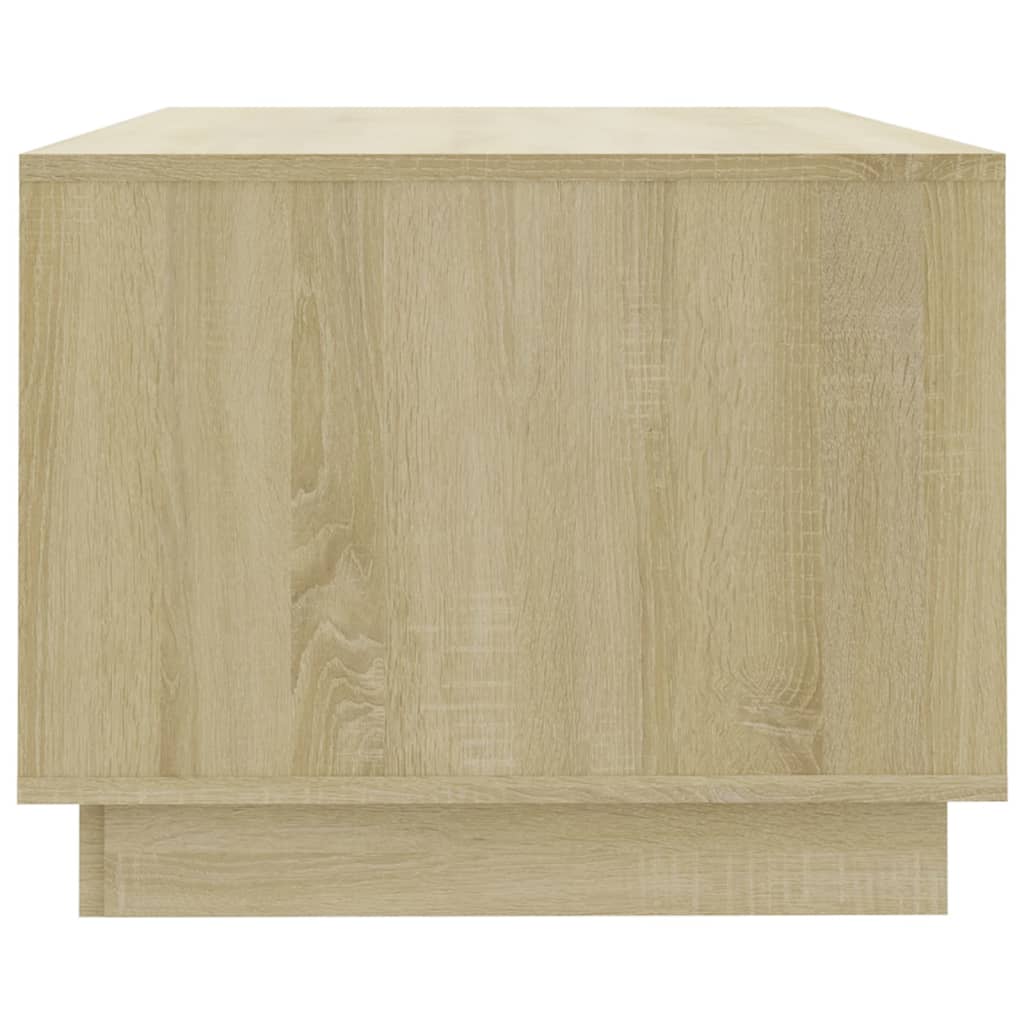 vidaXL Coffee Table Sonoma Oak 40.2"x21.7"x16.9" Engineered Wood