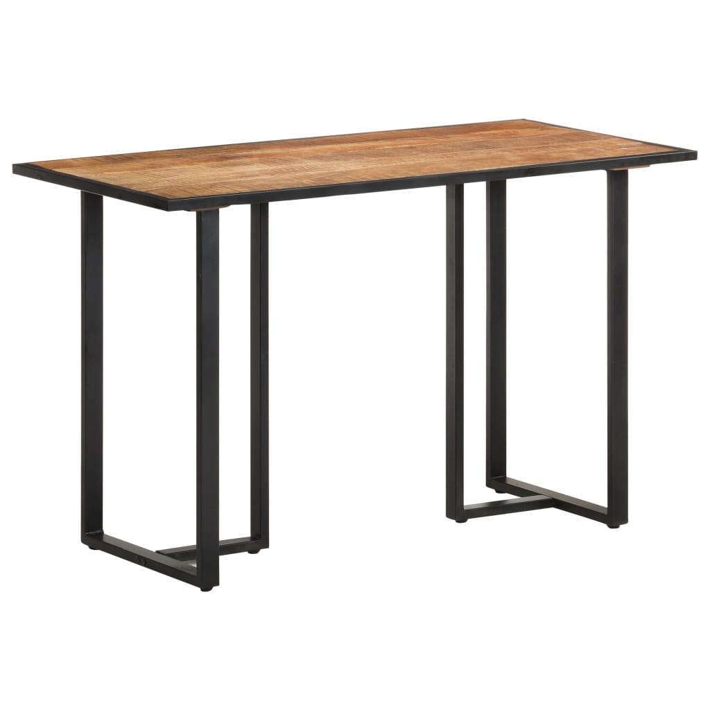 vidaXL Dining Table 47.2" Rough Mango Wood