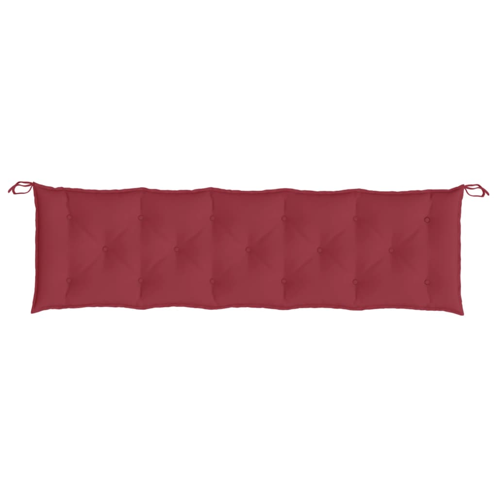 vidaXL Garden Bench Cushion Wine Red 70.9"x19.7"x2.8" Oxford Fabric