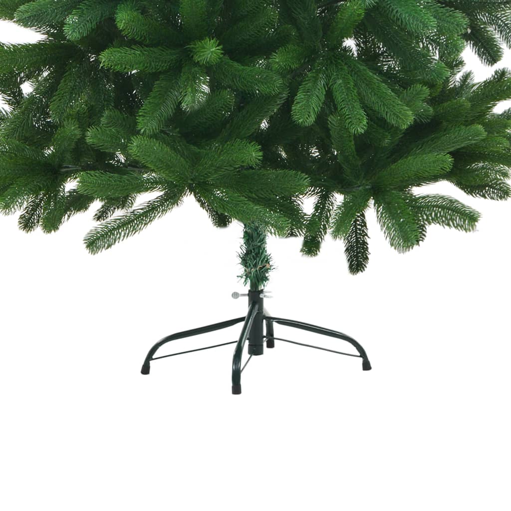 vidaXL Faux Christmas Tree Lifelike Needles 59.1" Green