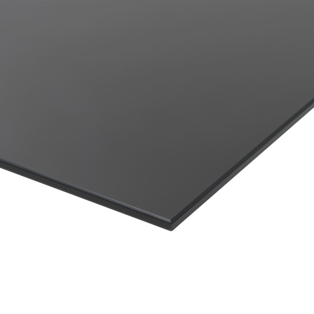 vidaXL Wall Mounted Magnetic Board Glass 23.6"x23.6"