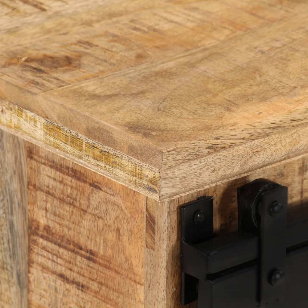vidaXL Sideboard 31.5"x11.8"x23.6" Solid Wood Mango