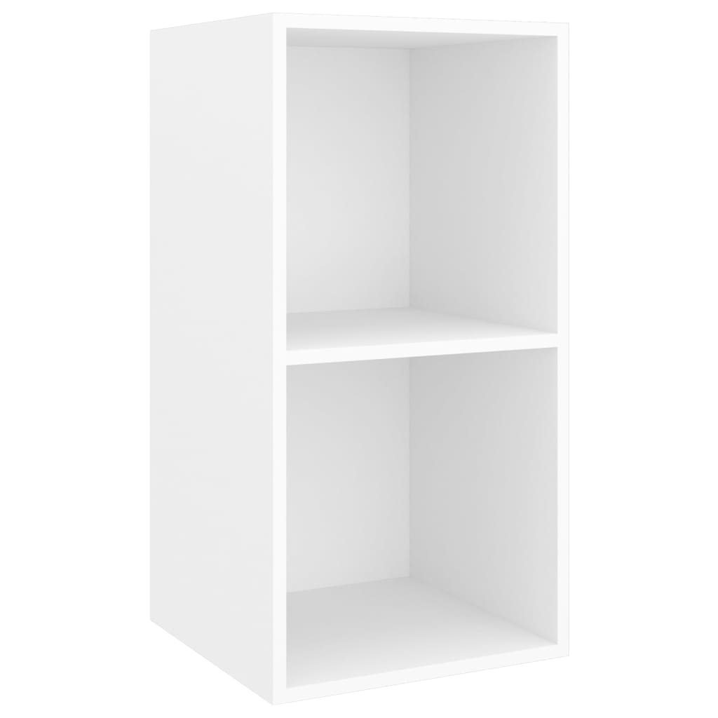vidaXL 3 Piece TV Cabinet Set White Engineered Wood