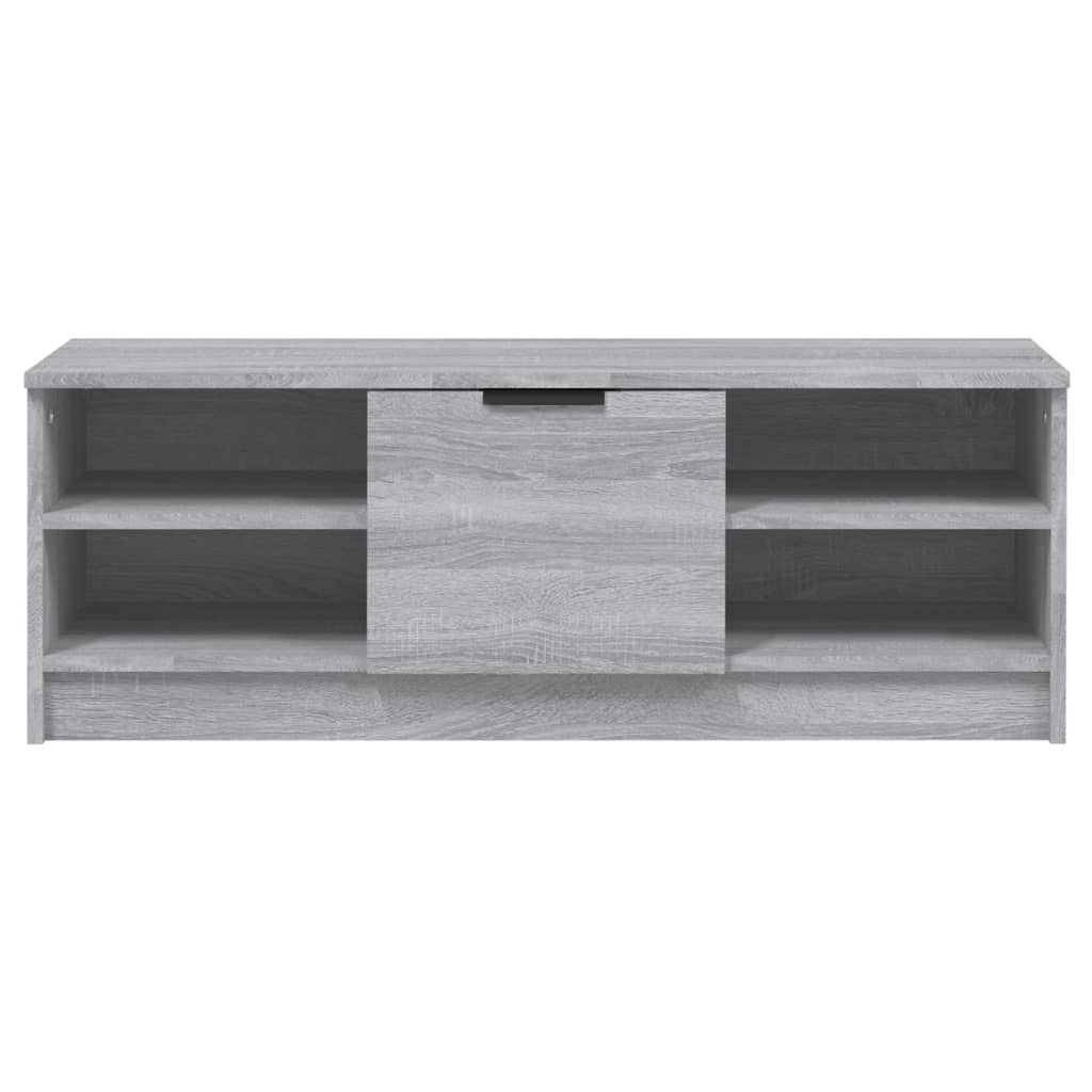 vidaXL TV Stand Gray Sonoma 40.2"x14"x14.4" Engineered Wood