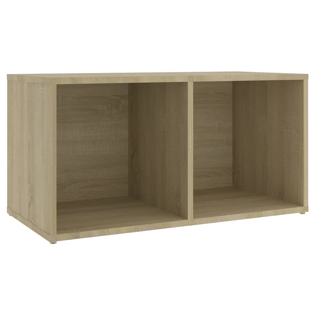 vidaXL TV Stands 4 pcs Sonoma Oak 28.3"x13.8"x14.4" Engineered Wood