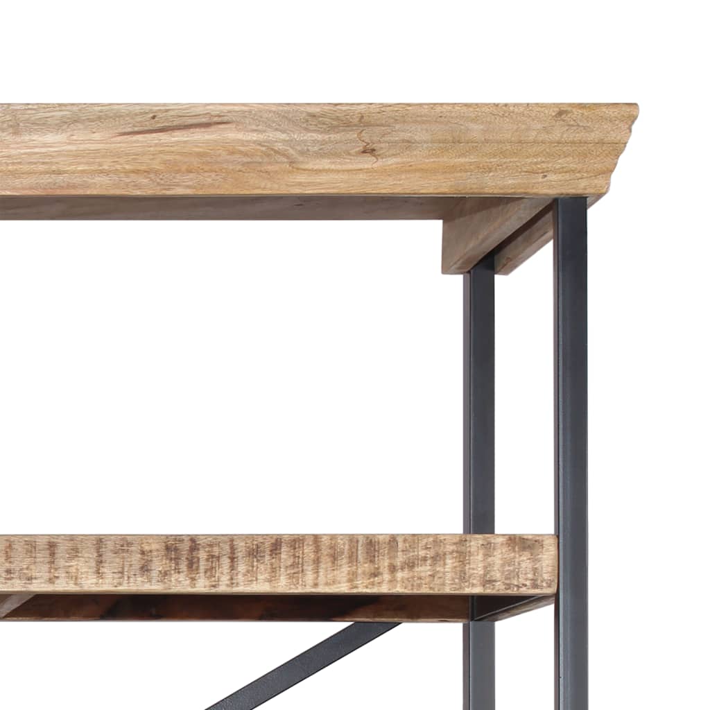 vidaXL Sideboard with Shelves Solid Mango Wood 47.2"x13.8"x78.7"