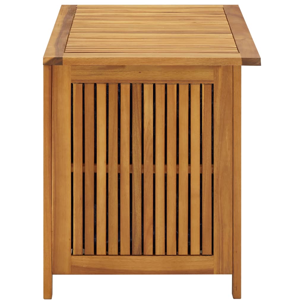 vidaXL Patio Storage Box 35.4"x19.7"x22.8" Solid Wood Acacia