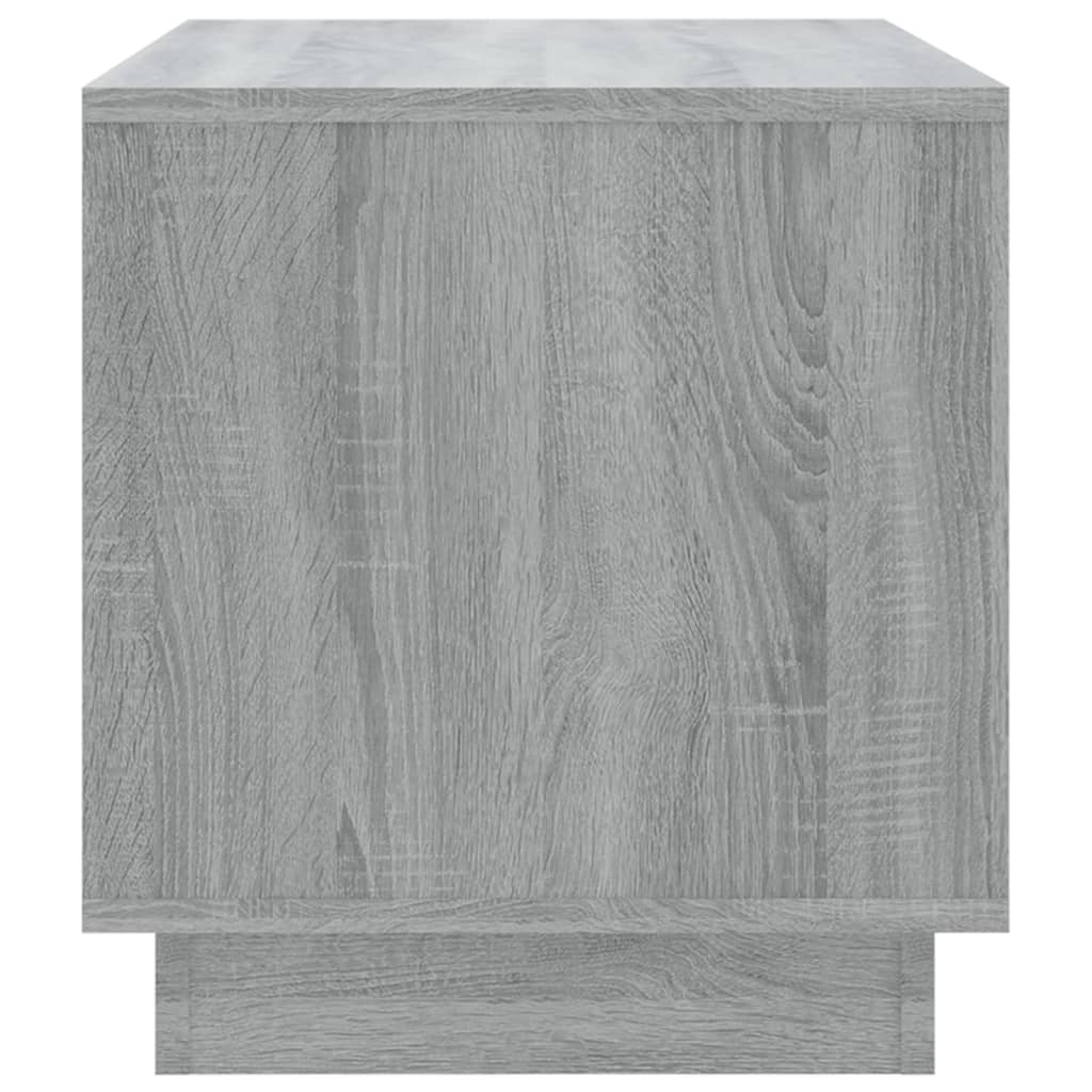 vidaXL TV Cabinet Gray Sonoma 27.6"x16.1"x17.3" Engineered Wood