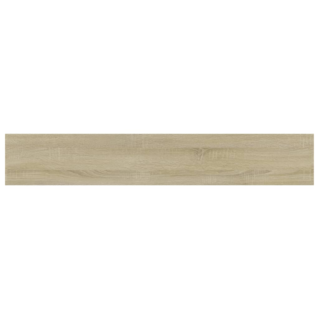 vidaXL Bookshelf Boards 4 pcs Sonoma Oak 23.6"x3.9"x0.6" Engineered Wood