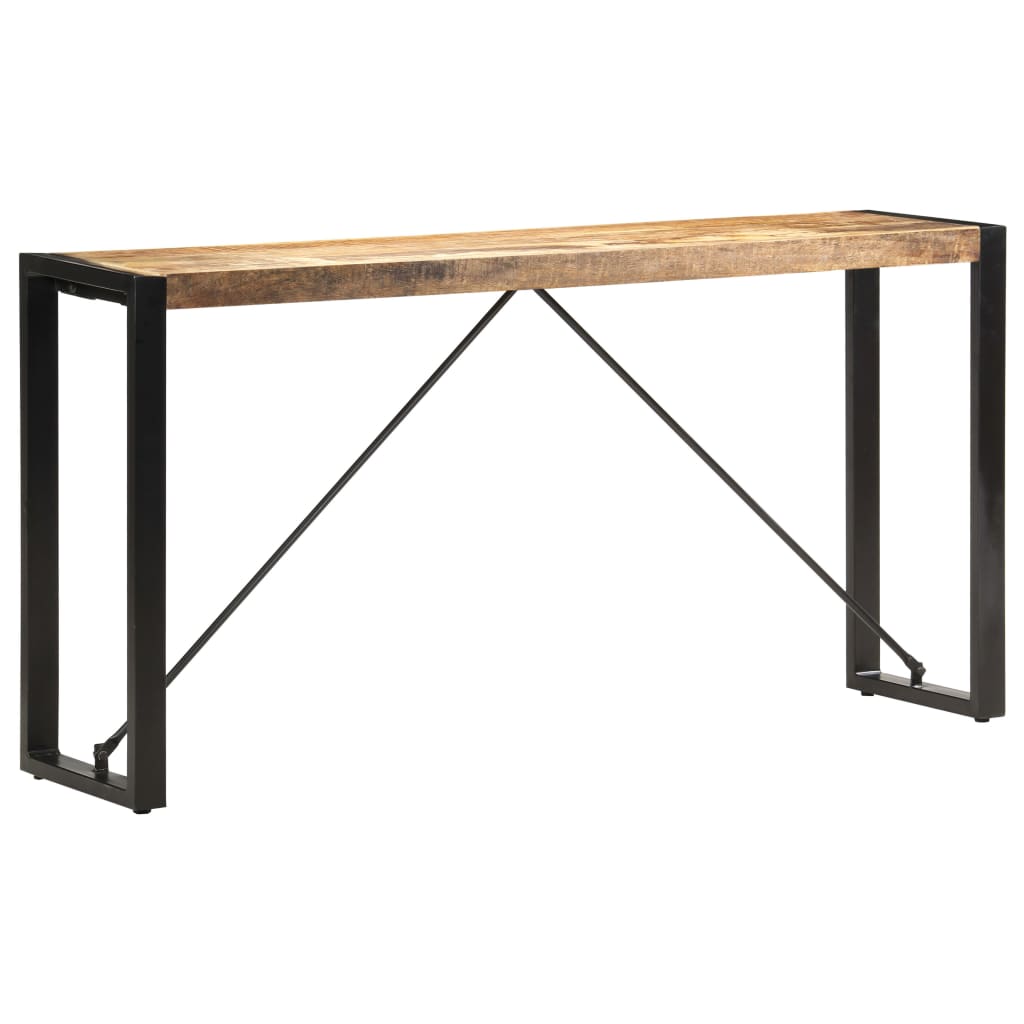 vidaXL Console Table 59.1"x13.8"x29.9" Solid Mango Wood