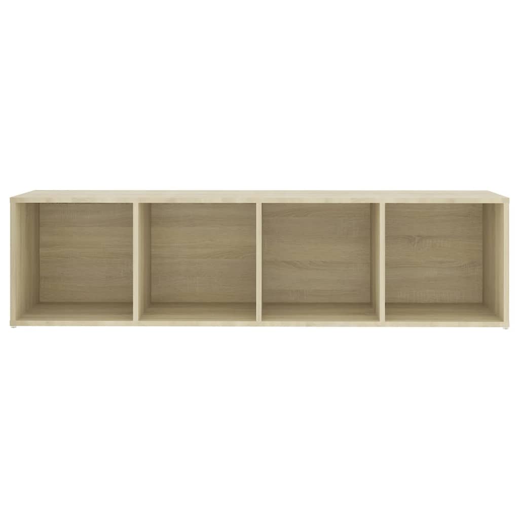 vidaXL TV Stands 3 pcs Sonoma Oak 56.1"x13.8"x14.4" Engineered Wood