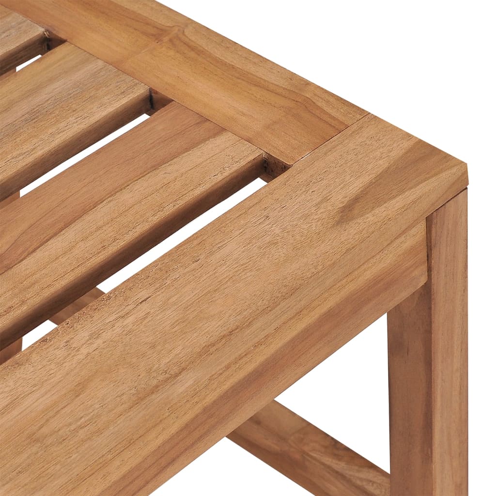 vidaXL Patio Chairs 4 pcs Solid Wood Teak