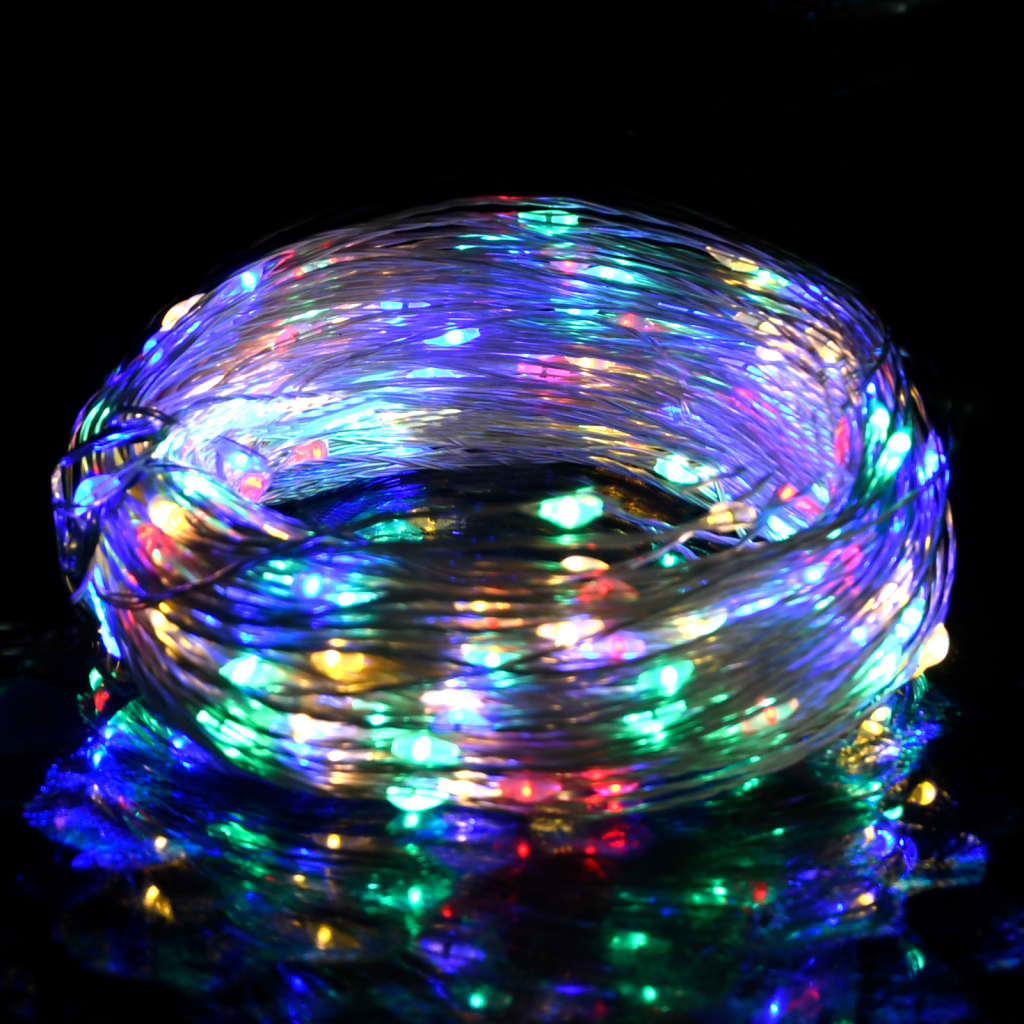 vidaXL LED String with 300 LEDs Multicolor 98.4'