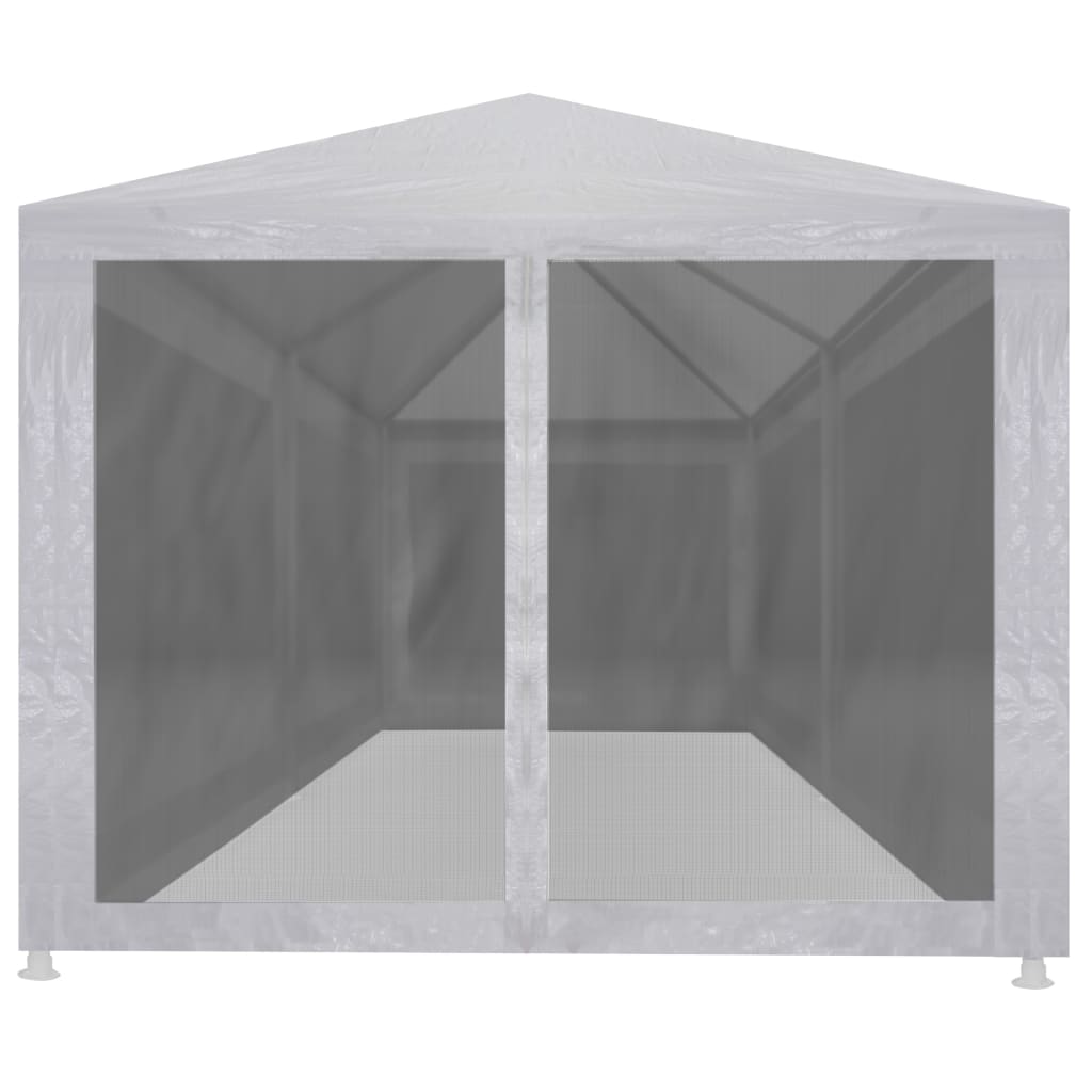 vidaXL Party Tent with 6 Mesh Sidewalls 236.2"x118.1"