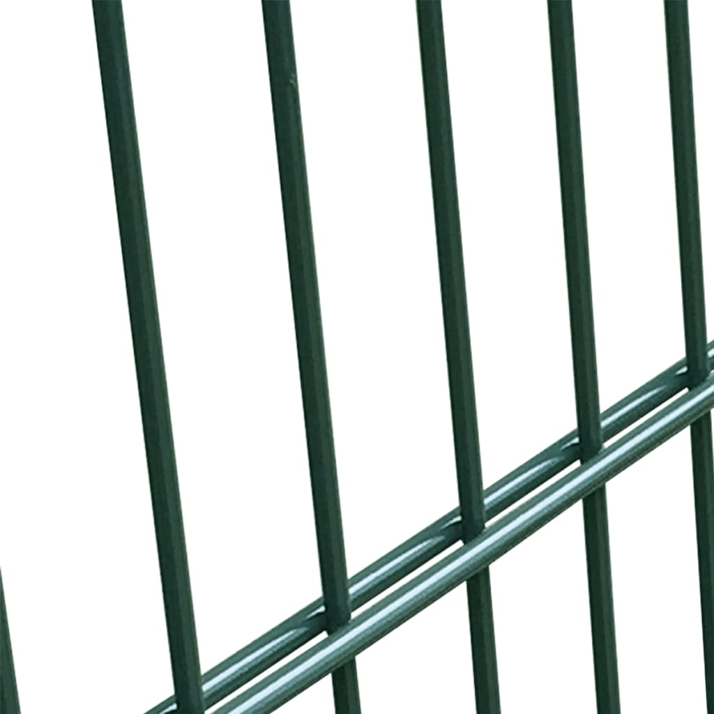vidaXL 2D Fence Gate (Single) Green 41.7" x 51.2"