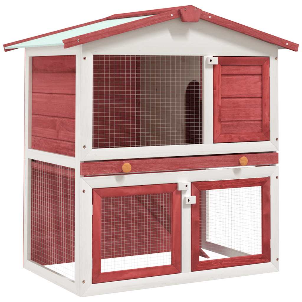 cheap outdoor rabbit hutch