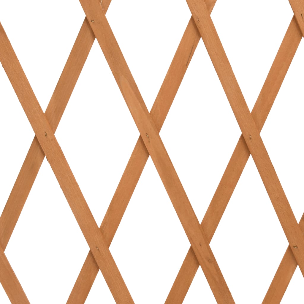 vidaXL Garden Trellis Fence Orange 70.9"x39.4" Solid Firwood