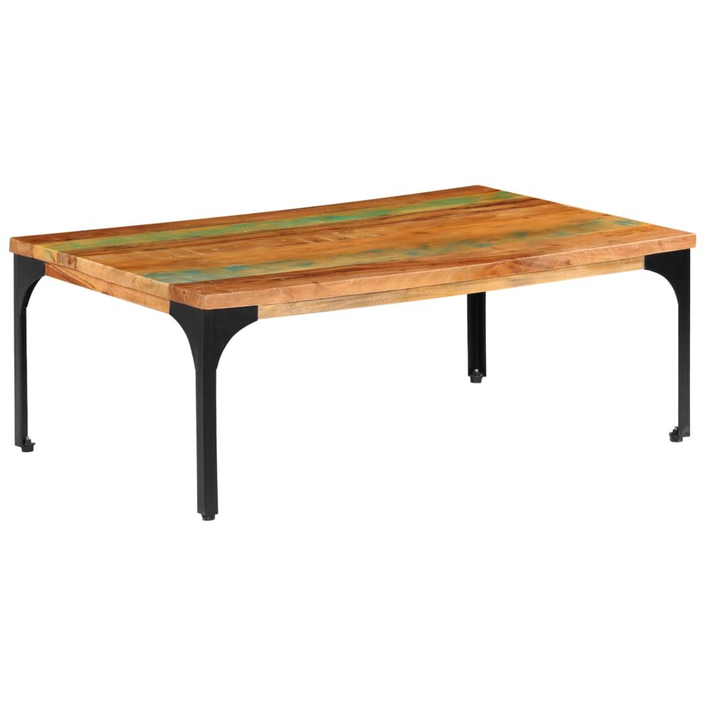 vidaXL Coffee Table 39.4"x23.6"x13.8" Solid Reclaimed Wood