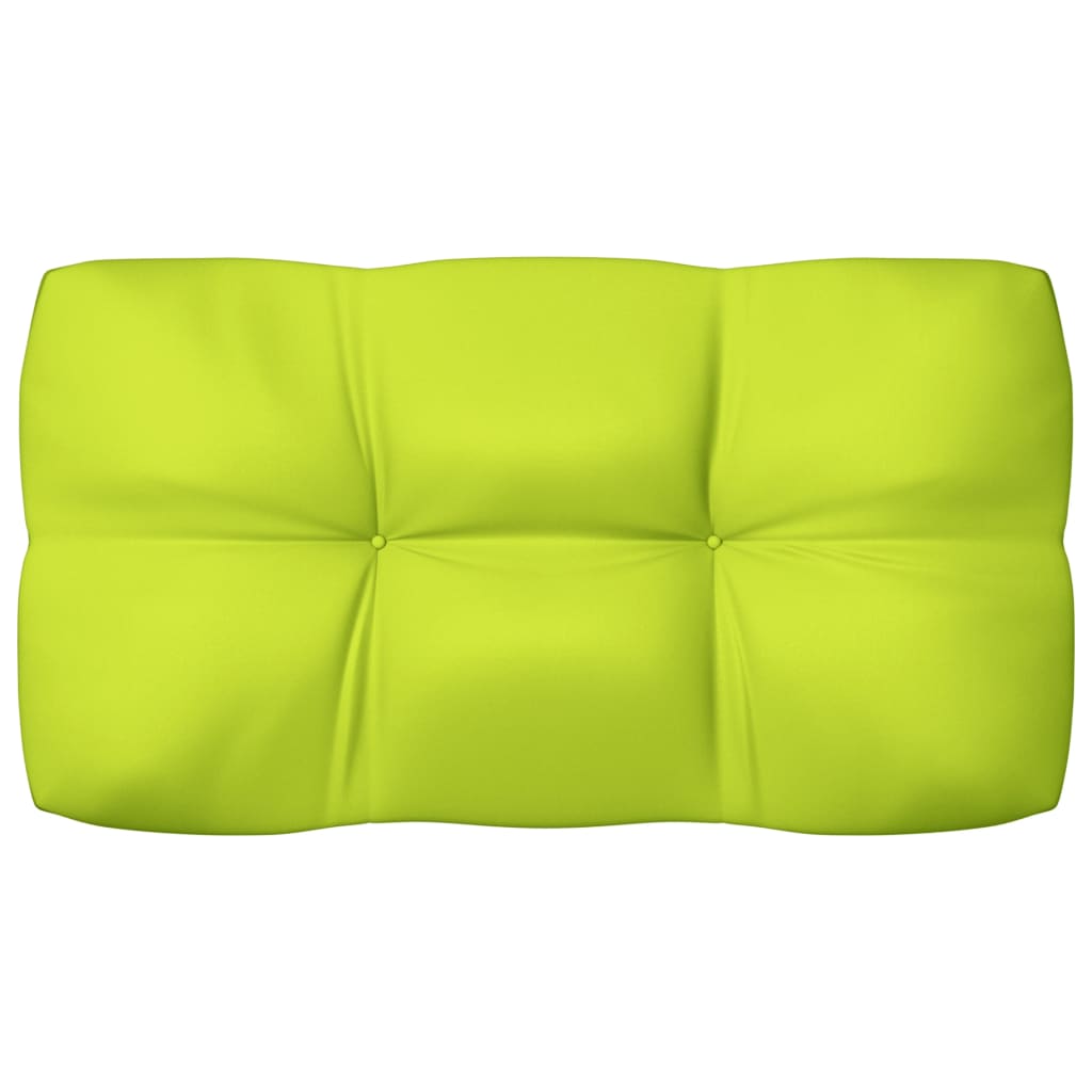 vidaXL Pallet Sofa Cushions 7 pcs Bright Green