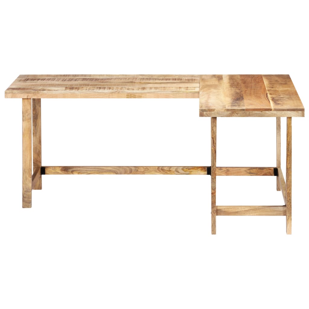 vidaXL Desk 71"x47.2"x30" Solid Mango Wood