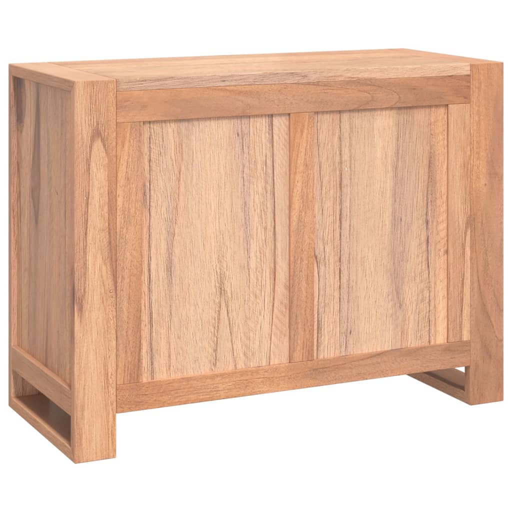 vidaXL Sideboard 31.5"x13.8"x23.6" Solid Teak Wood