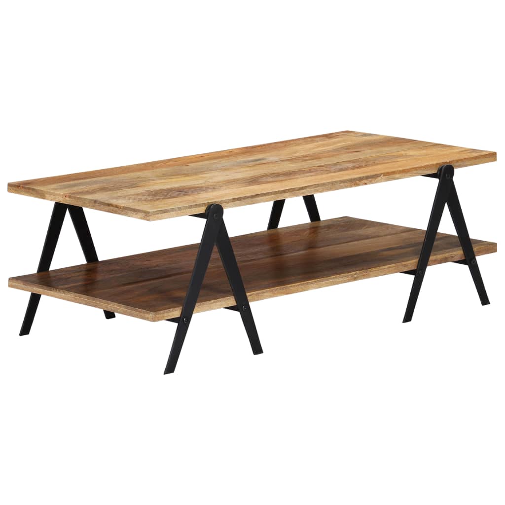vidaXL Coffee Table 45.3"x23.6"x15.7" Solid Mango Wood