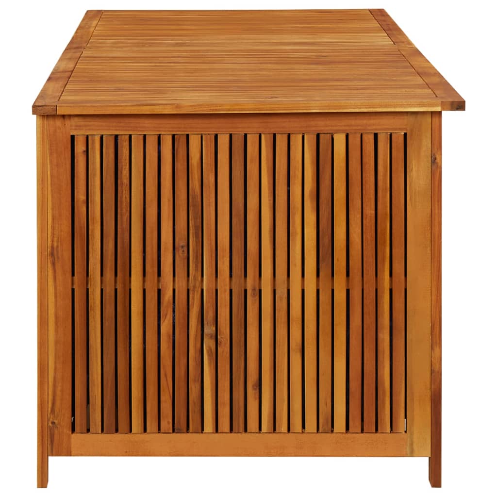 vidaXL Patio Storage Box 68.9"x31.5"x29.5" Solid Acacia Wood