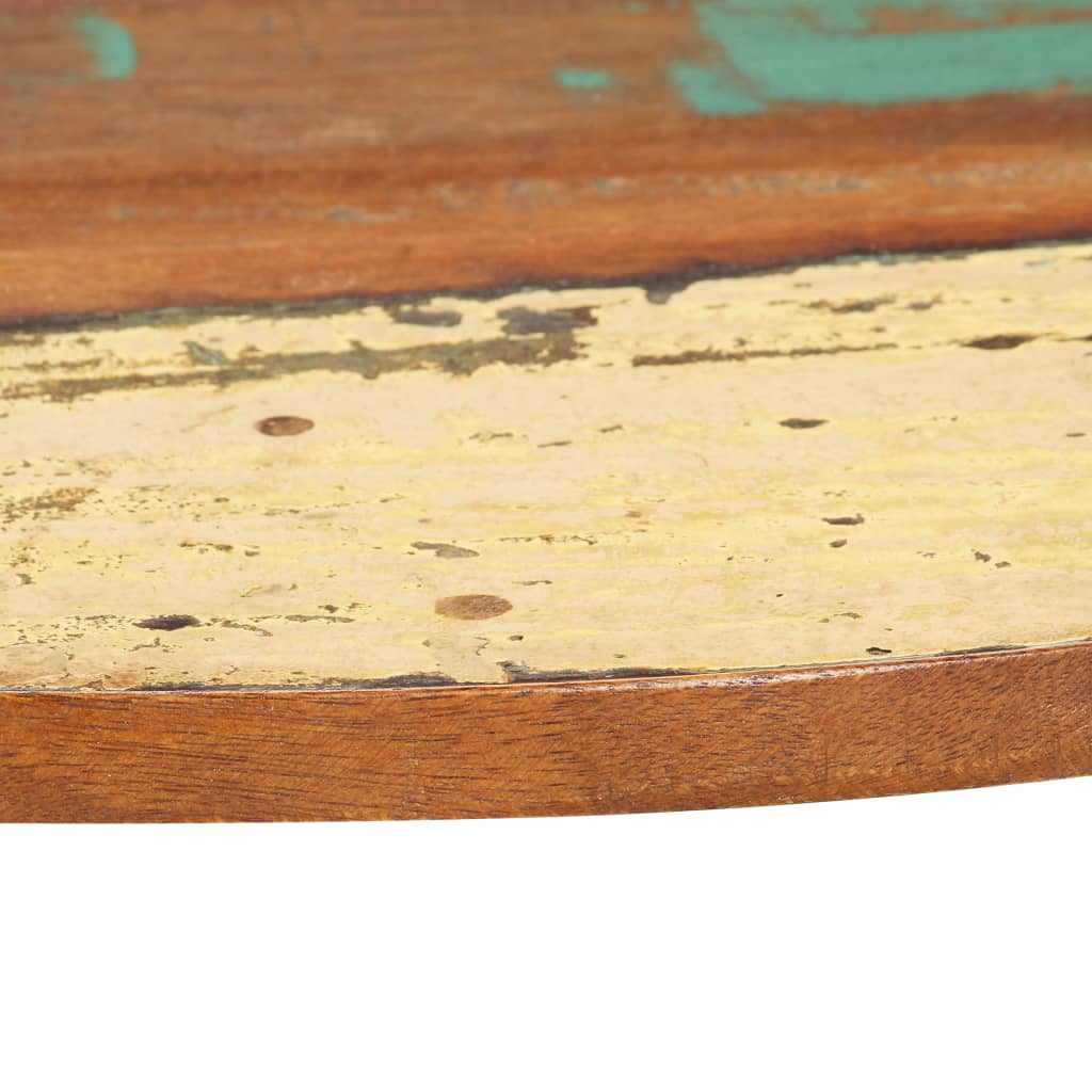 vidaXL Round Table Top 19.7" 0.59"-0.63" Solid Reclaimed Wood